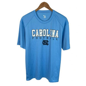 TS934 Men’s Badger Sport UNC Carolina Tar Heels Football Performance Shirt L
